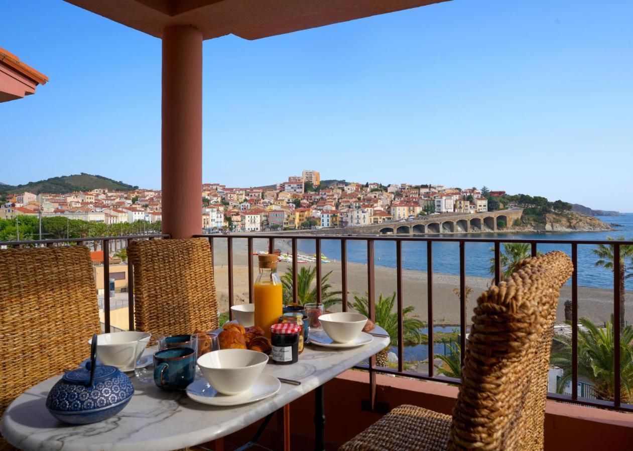 Vue Mer Panoramique Exceptionnelle L T2 Mezzanine Luxueux Banyuls-sur-Mer Exterior foto